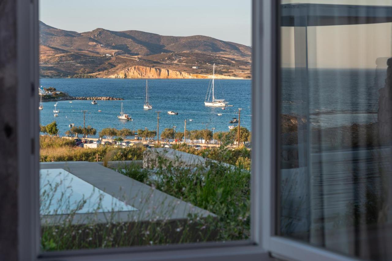 Milos Breeze Boutique Hotel Pollonia ภายนอก รูปภาพ