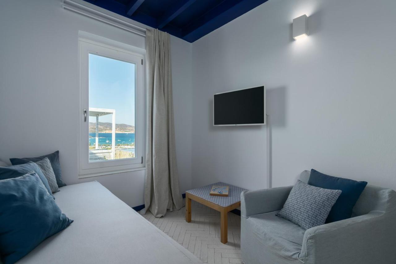 Milos Breeze Boutique Hotel Pollonia ภายนอก รูปภาพ