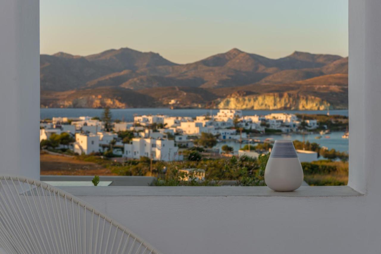 Milos Breeze Boutique Hotel Pollonia ภายนอก รูปภาพ