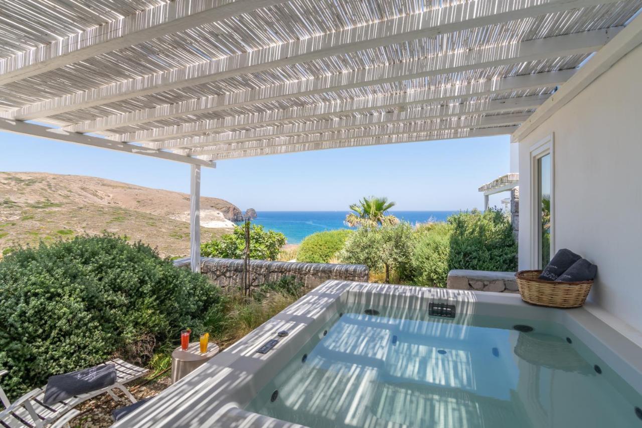 Milos Breeze Boutique Hotel Pollonia ภายนอก รูปภาพ