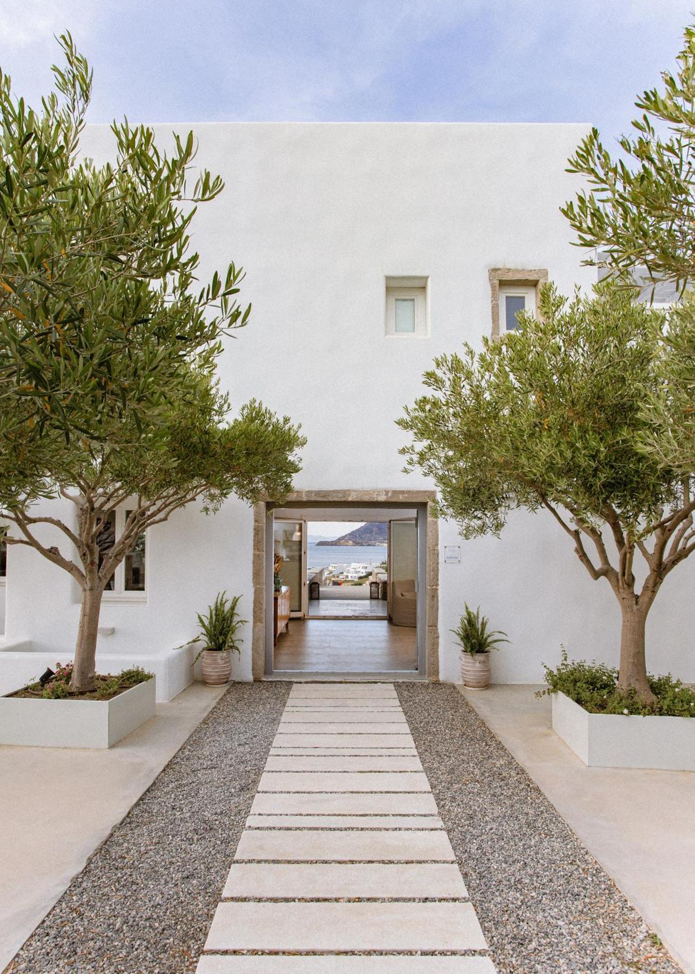 Milos Breeze Boutique Hotel Pollonia ภายนอก รูปภาพ