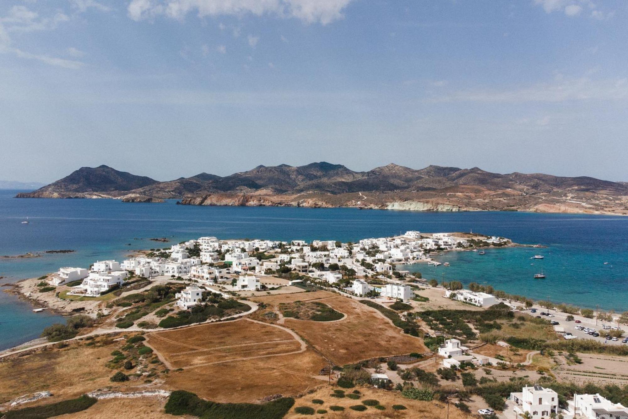 Milos Breeze Boutique Hotel Pollonia ภายนอก รูปภาพ