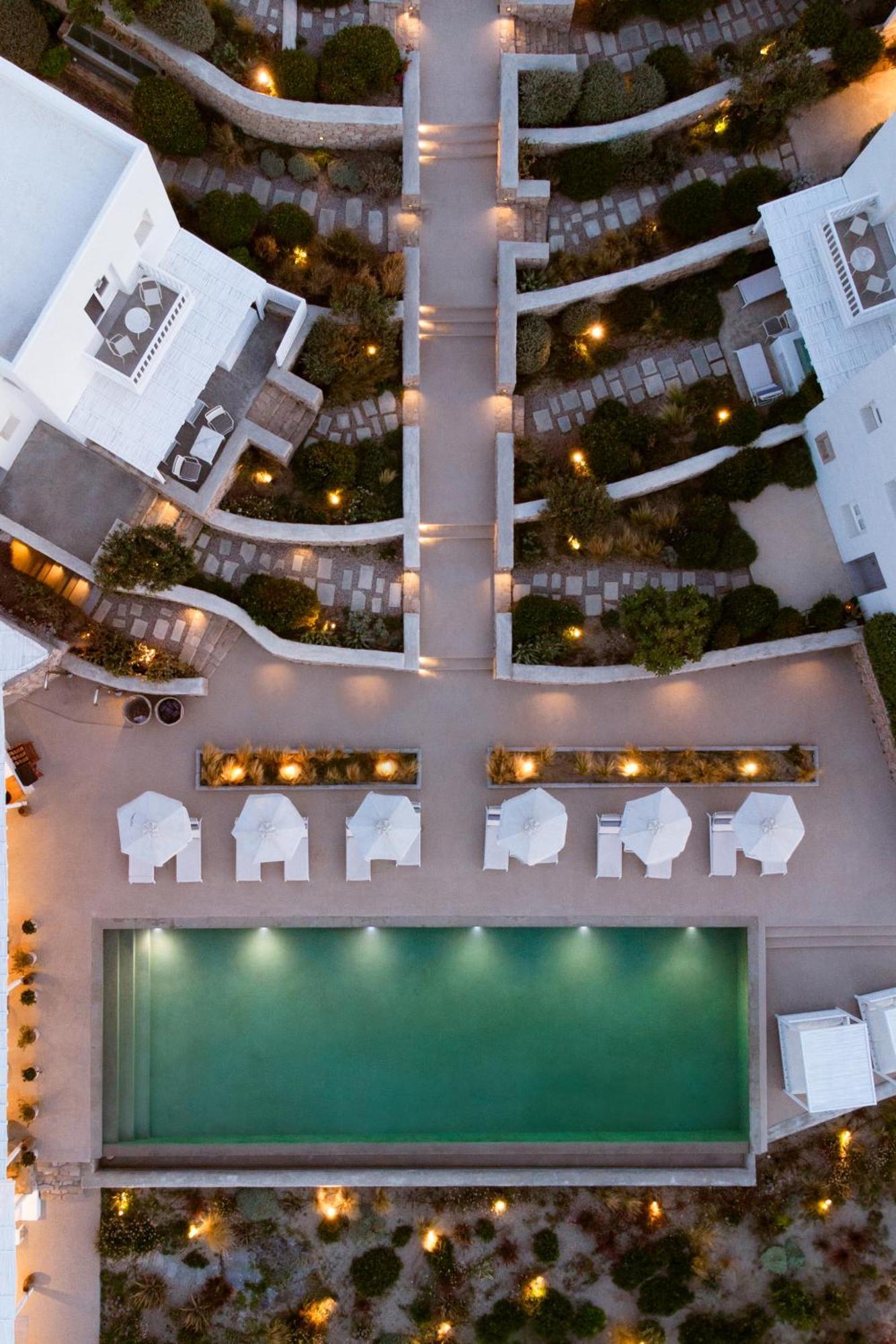 Milos Breeze Boutique Hotel Pollonia ภายนอก รูปภาพ