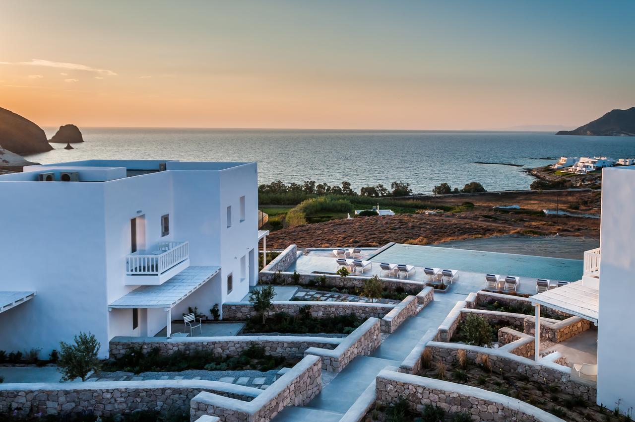 Milos Breeze Boutique Hotel Pollonia ภายนอก รูปภาพ