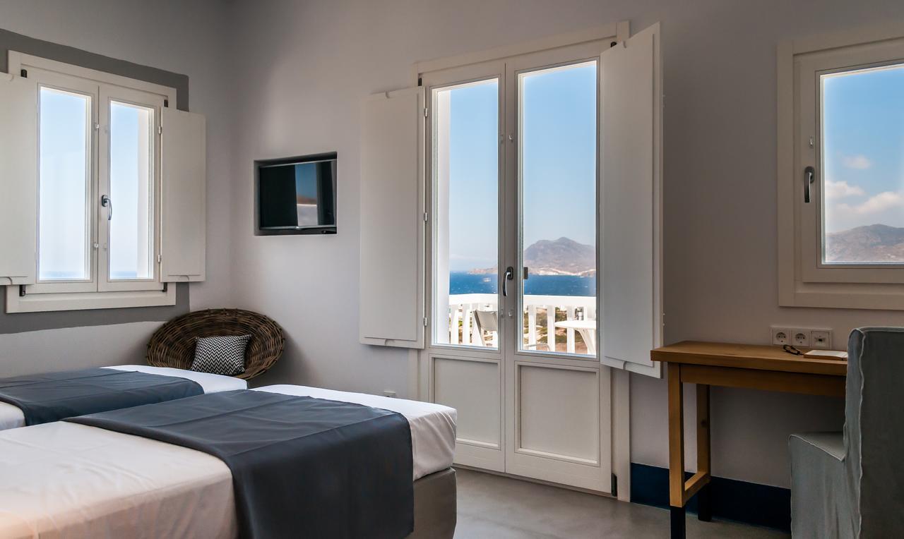 Milos Breeze Boutique Hotel Pollonia ภายนอก รูปภาพ