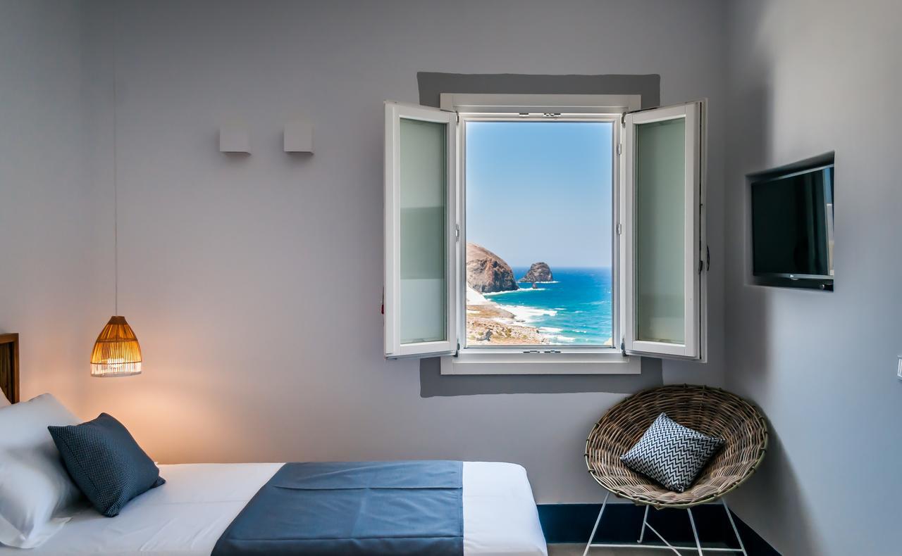 Milos Breeze Boutique Hotel Pollonia ภายนอก รูปภาพ