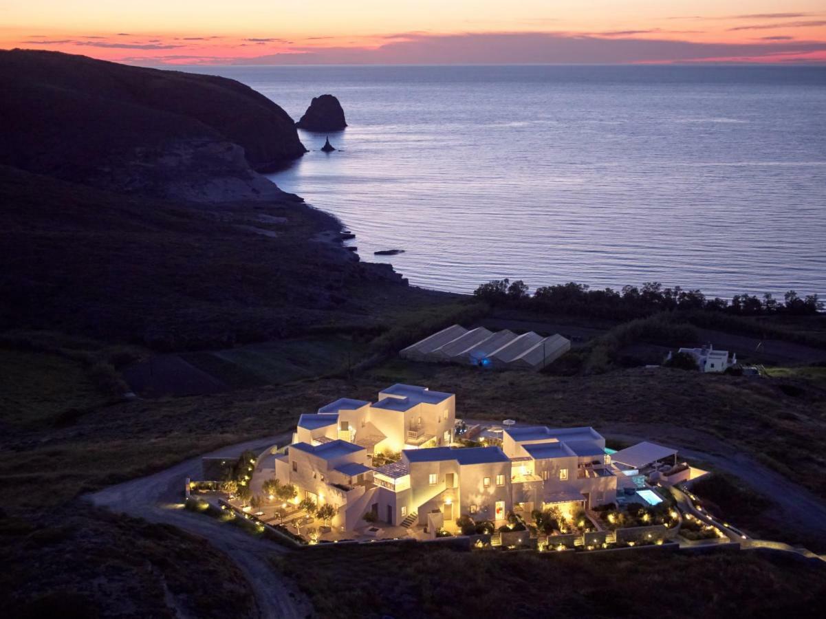 Milos Breeze Boutique Hotel Pollonia ภายนอก รูปภาพ