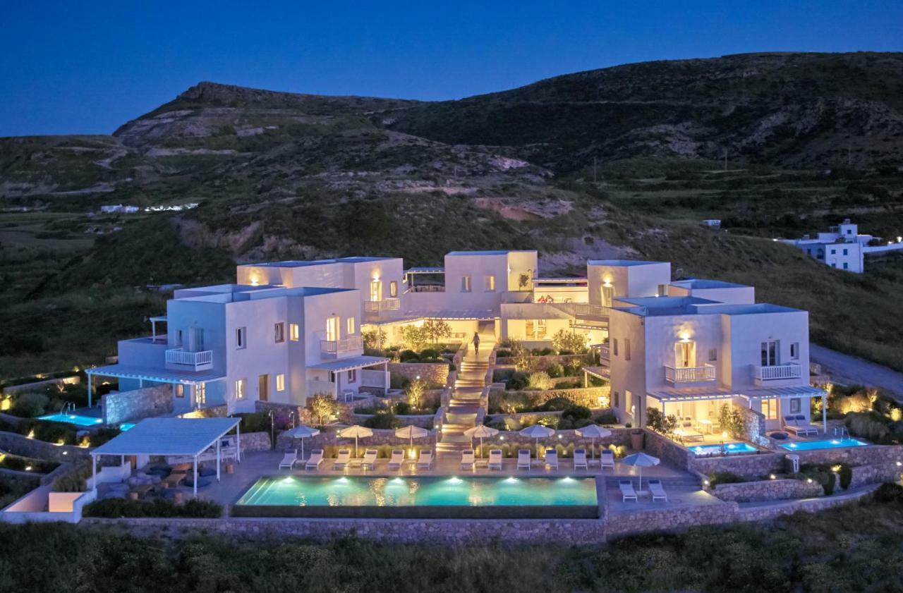 Milos Breeze Boutique Hotel Pollonia ภายนอก รูปภาพ
