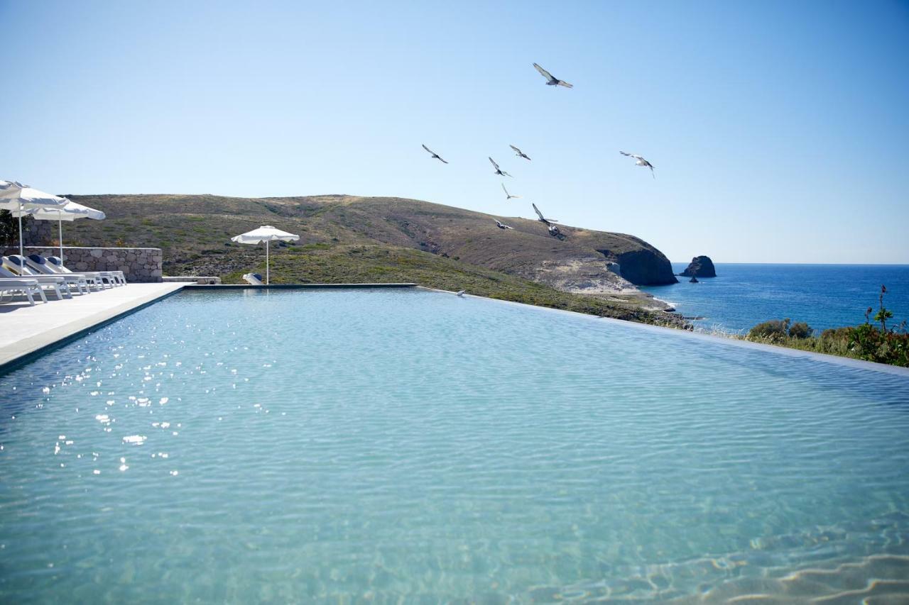 Milos Breeze Boutique Hotel Pollonia ภายนอก รูปภาพ