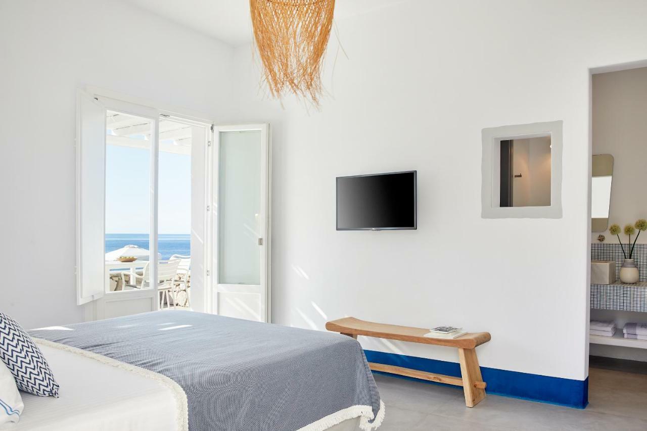 Milos Breeze Boutique Hotel Pollonia ภายนอก รูปภาพ