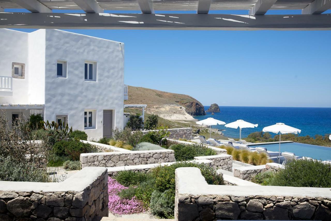 Milos Breeze Boutique Hotel Pollonia ภายนอก รูปภาพ