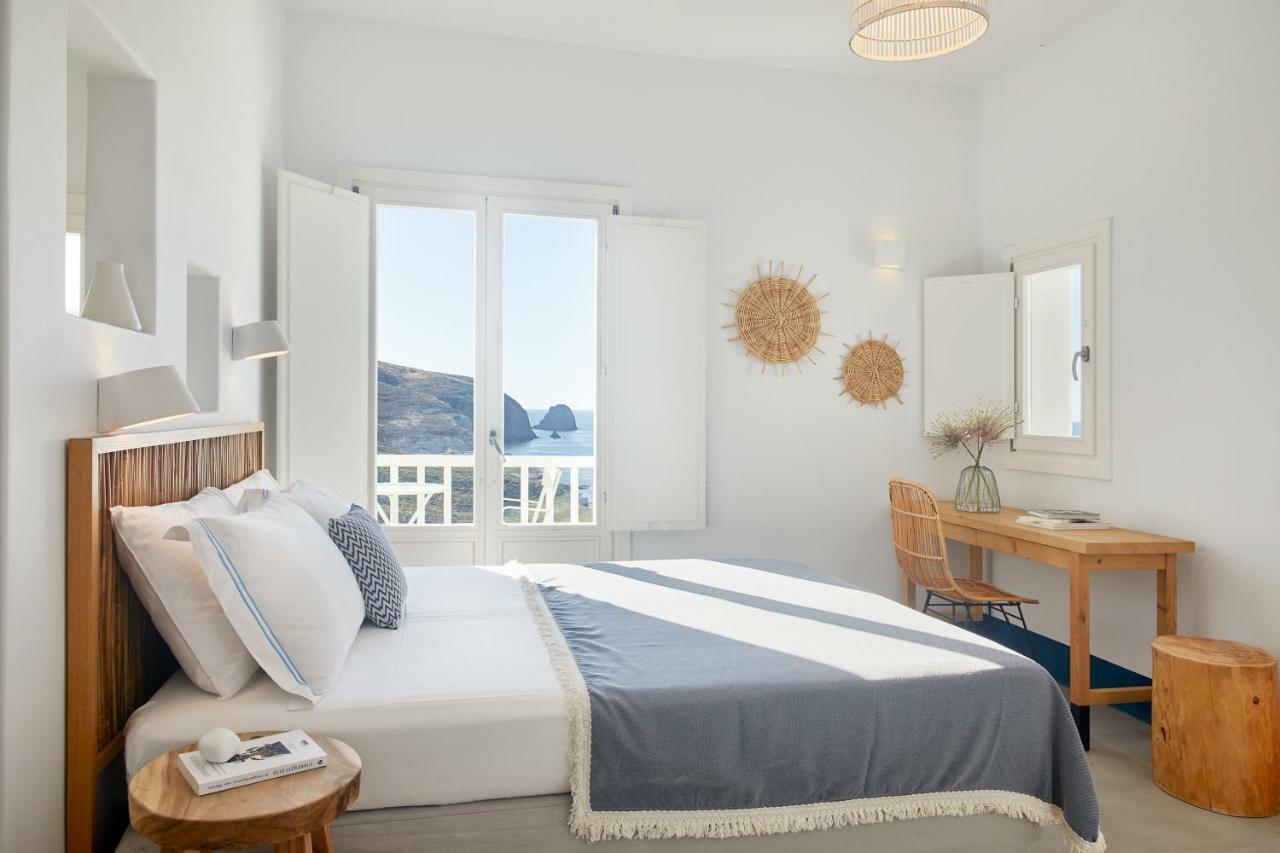 Milos Breeze Boutique Hotel Pollonia ภายนอก รูปภาพ