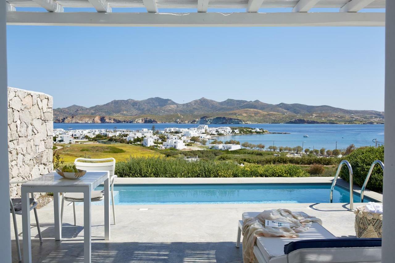 Milos Breeze Boutique Hotel Pollonia ภายนอก รูปภาพ