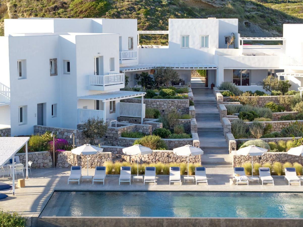 Milos Breeze Boutique Hotel Pollonia ภายนอก รูปภาพ
