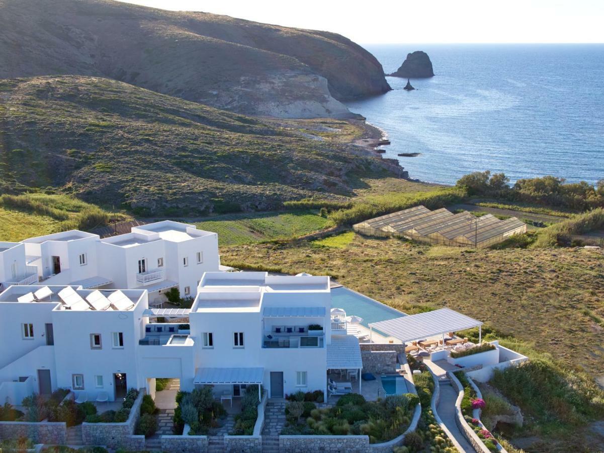 Milos Breeze Boutique Hotel Pollonia ภายนอก รูปภาพ